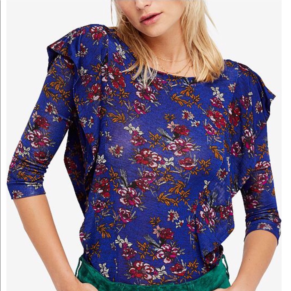 NWT Free People Dock Street Knit Top